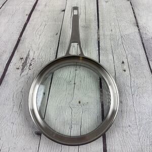 CALPHALON Premier Space Saving Flat Glass Lid For 7.25" Fry Pan Skillet‎